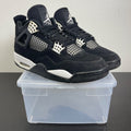 Jordan 4 Retro White Thunder 11 (Moderately Worn Pre-Owned)JordanBlack/White/Black - Image 1