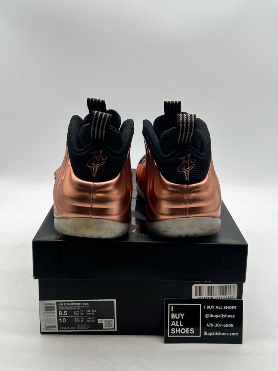 Nike Air Foamposite One Copper (2024) 8.5 (Lightly Worn Pre-Owned) - Image 3