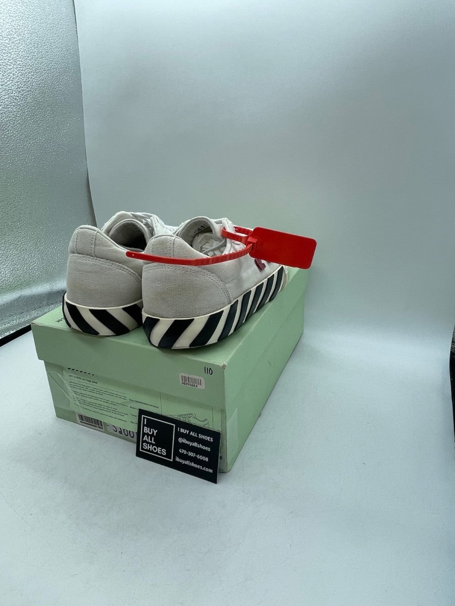 OFF-WHITE Vulc Low Black Violet SS20 41 (Moderately Worn Pre-Owned) - Image 5
