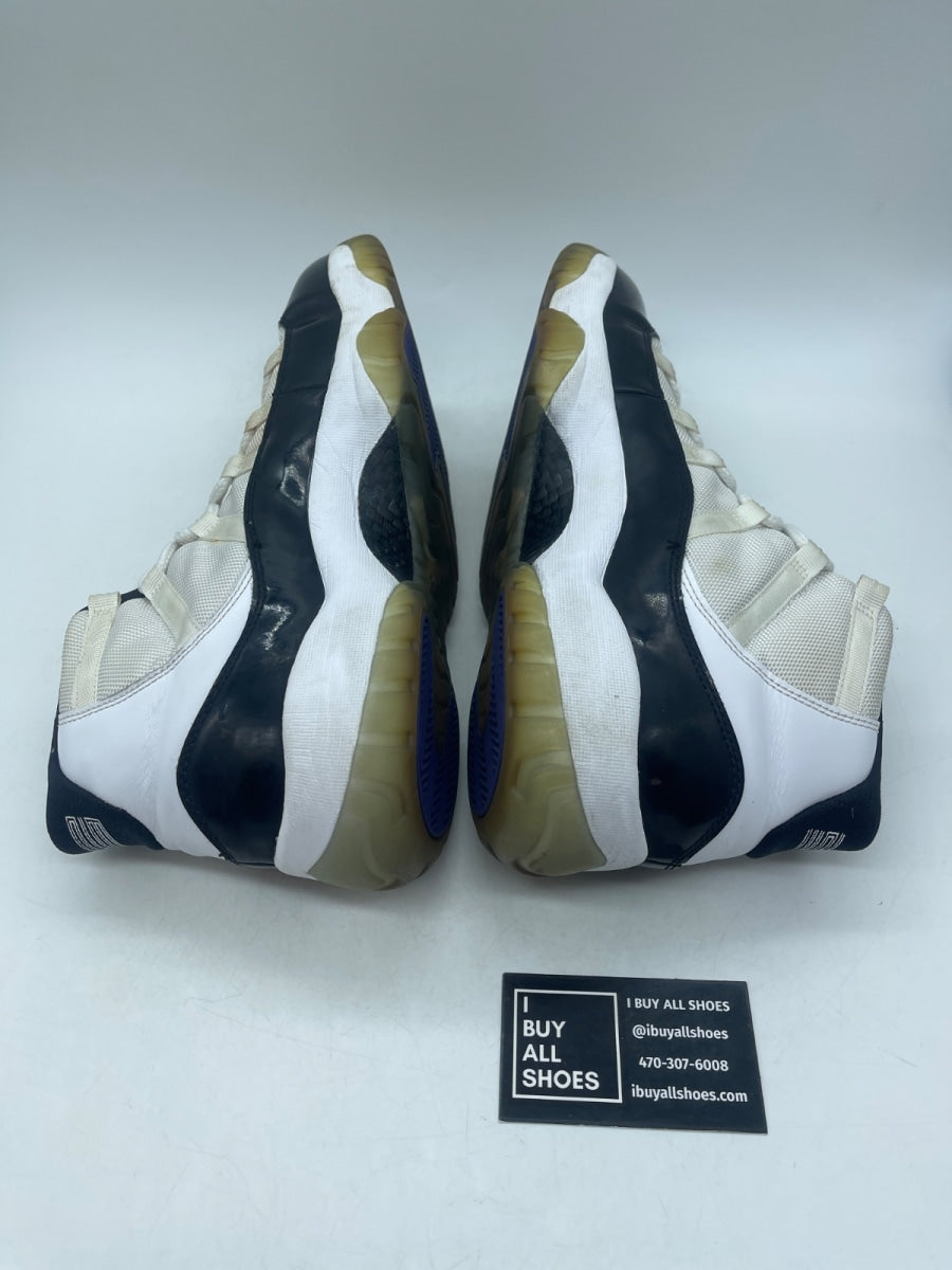 Jordan 11 Retro Concord (2011) 12 (Heavily Worn Pre-Owned) - Image 6