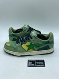 A Bathing Ape Bape SK8 Sta Green Grey 12 (Moderately Worn Pre-Owned) - Image 1
