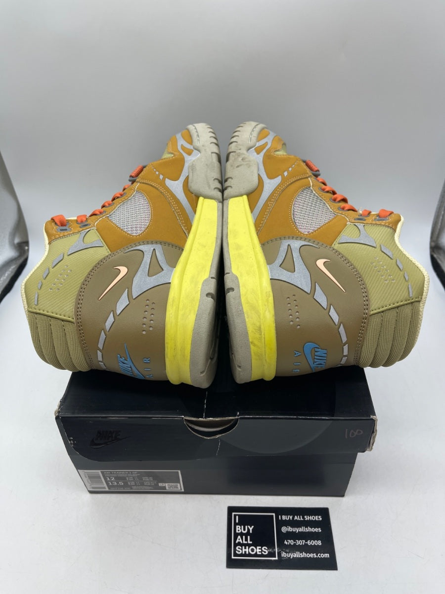 Nike Air Trainer 1 Utility SP Light Smoke Grey Honeydew Particle Grey 12 (Moderately Worn Pre-Owned) - Image 6