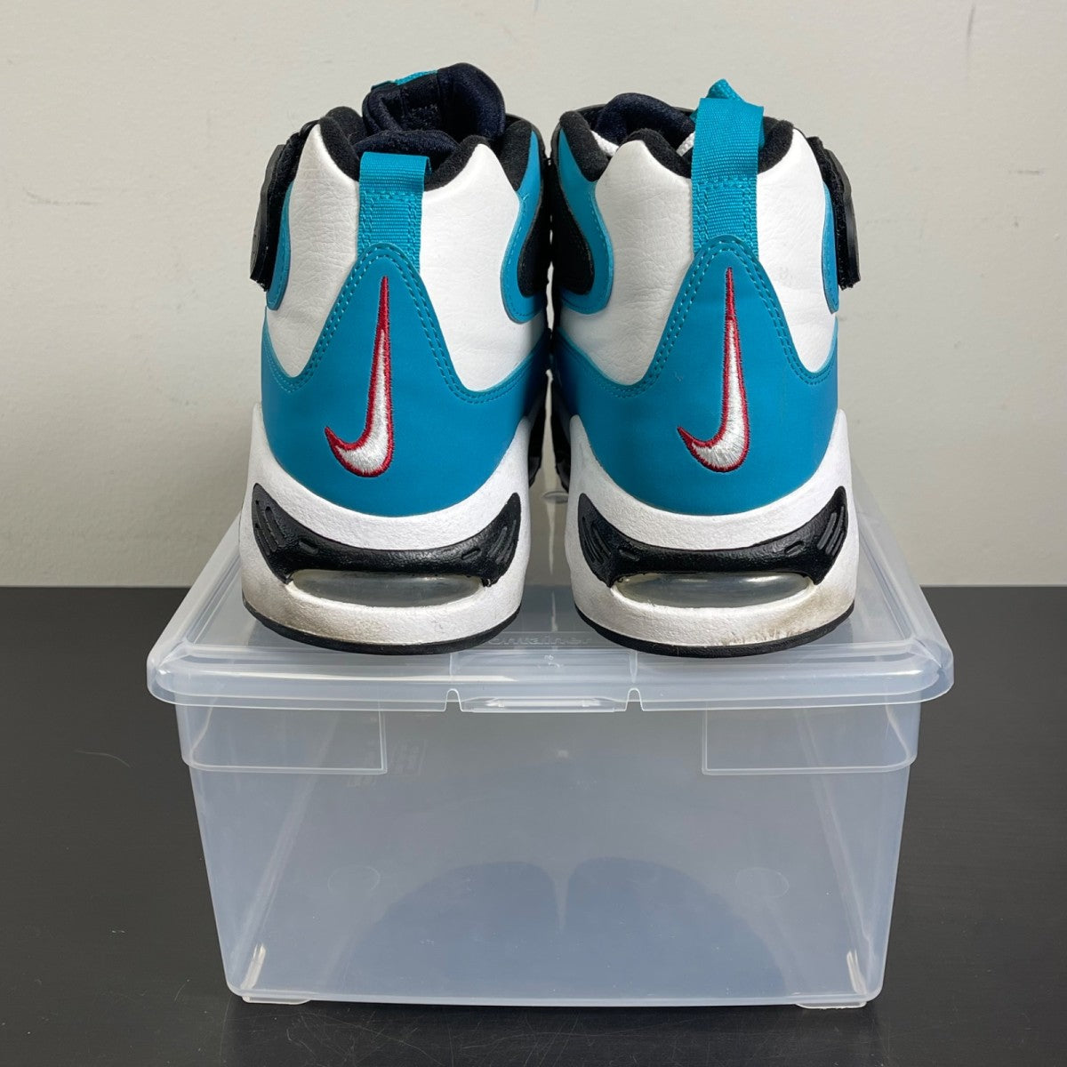 Nike Air Griffey Max 1 Aqua 11 (Moderately Worn Pre-Owned)NikeAquamarine/White/Black/Black - Image 4