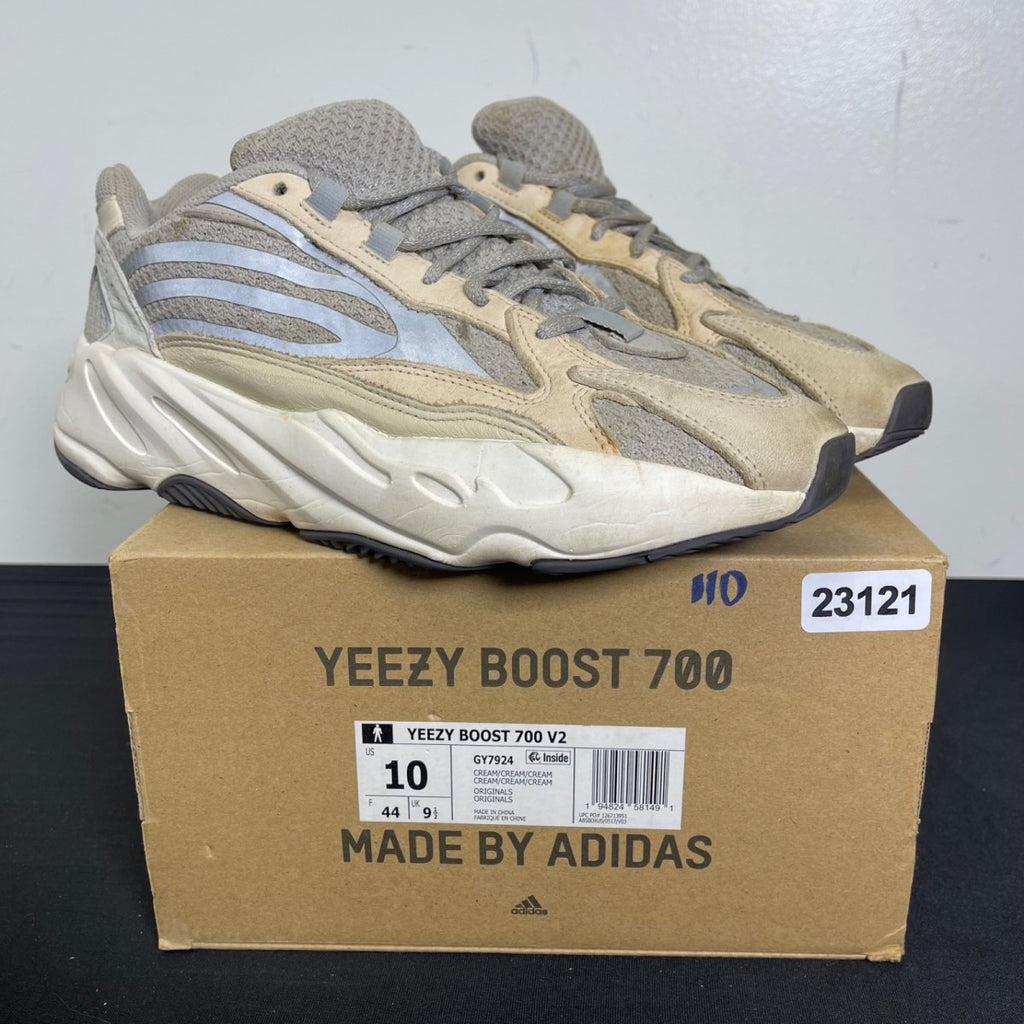 adidas Yeezy Boost 700 V2 Cream 10 (Moderately Worn Pre-Owned)adidasCream/Cream/Cream - Image 1