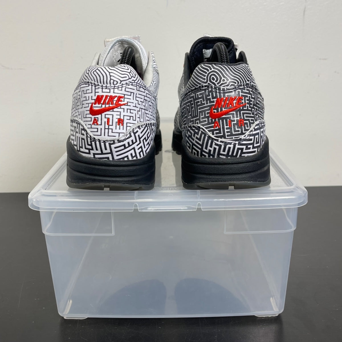 Nike Air Max 1 Tokyo Maze 10 (Moderately Worn Pre-Owned)NikeWhite/Black-Multi-Color - Image 4