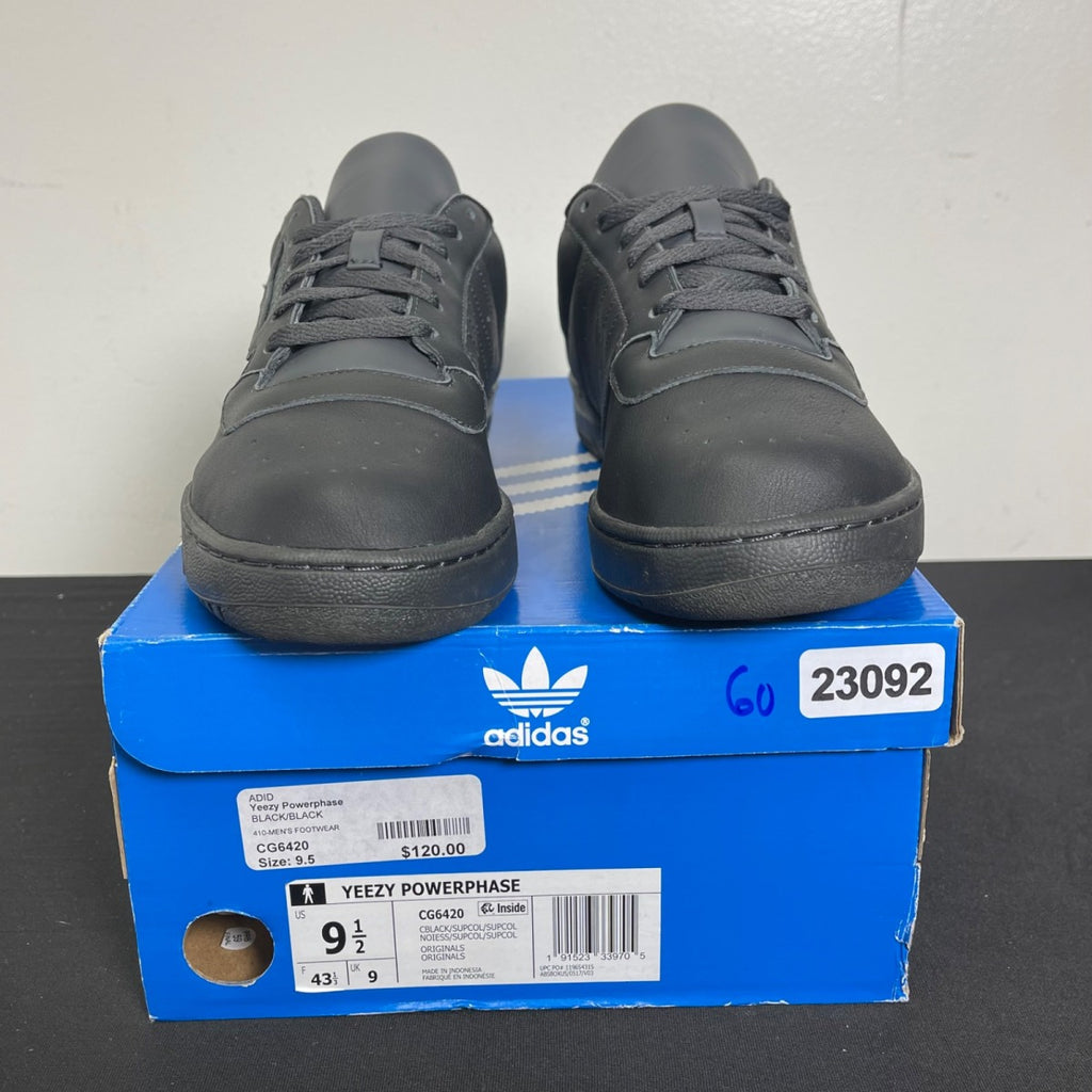 adidas Yeezy Powerphase Calabasas Core Black 9.5 (Moderately Worn Pre-Owned)adidas - Image 2