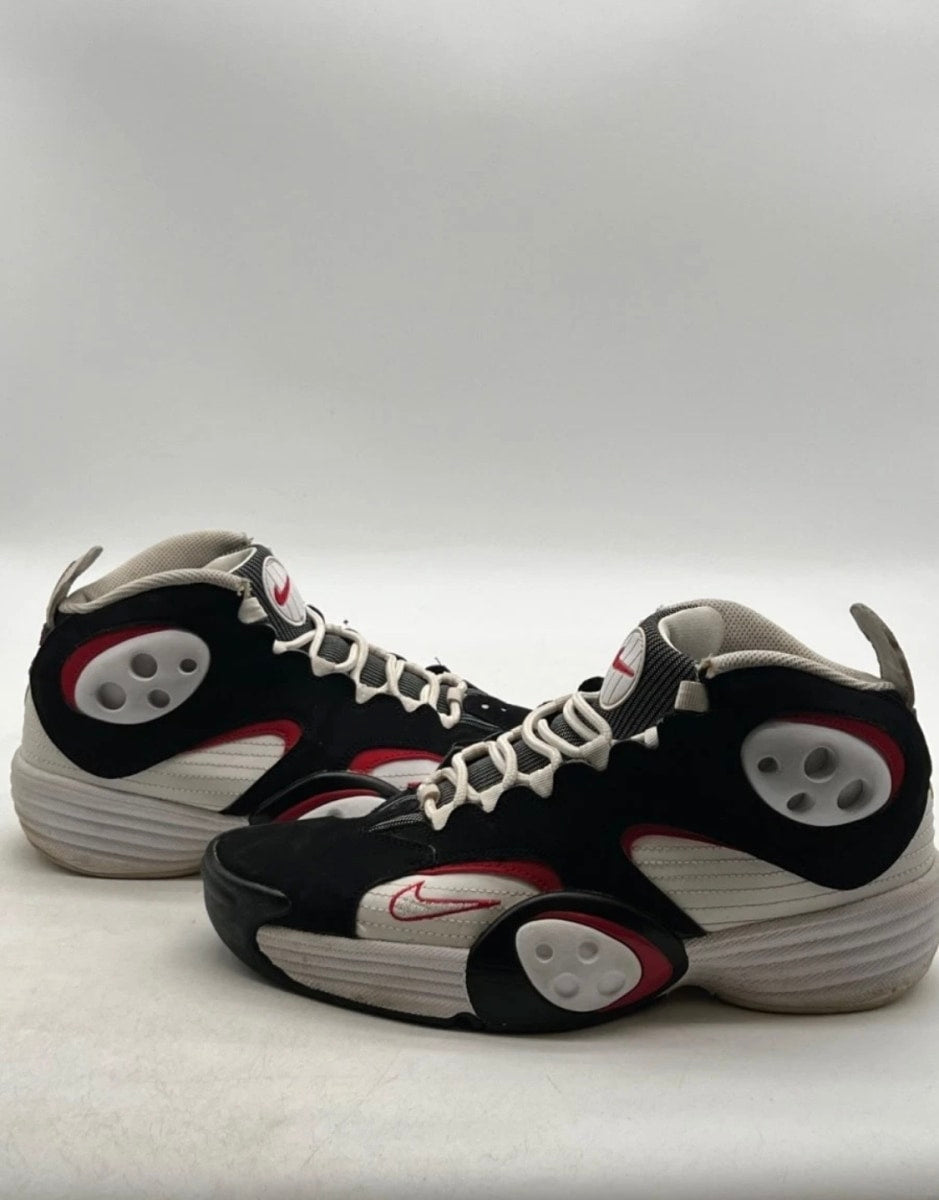 Nike Air Flight One Chicago 9.5 (Moderately Worn Pre-Owned)NikeWhite/White-Black-Wolf Grey - Image 1