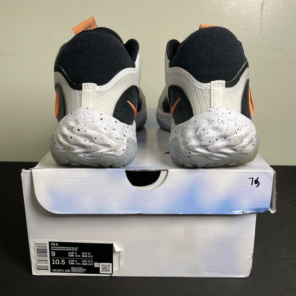 Nike PG 6 Fluoro (Size 9) - aux