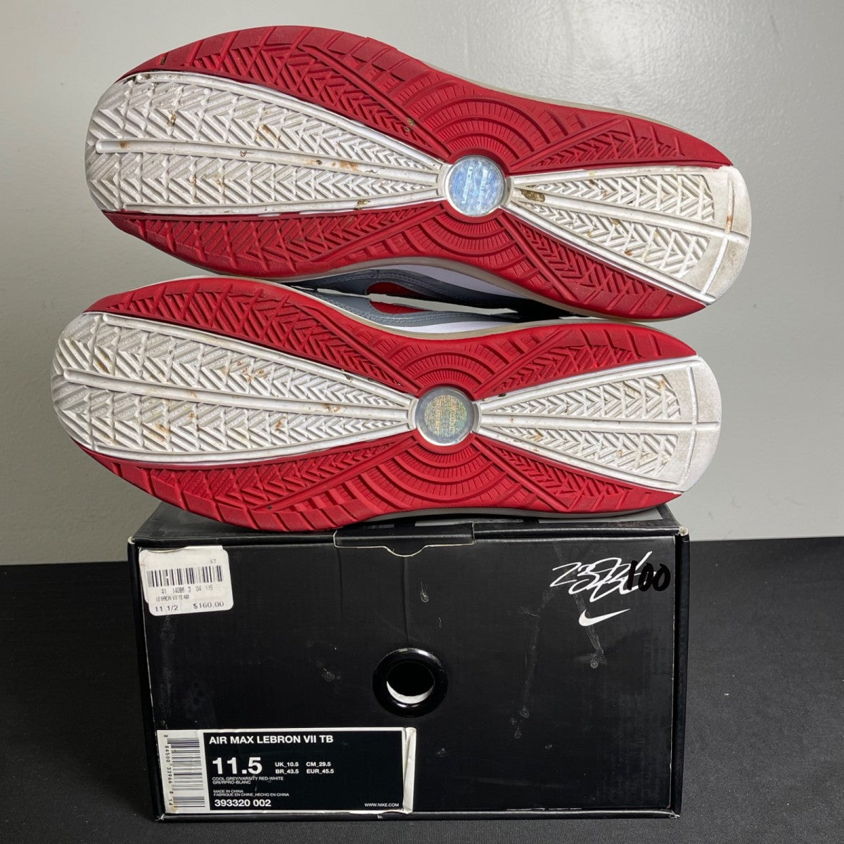 Nike LeBron 7 Eastbay TB Red (Size 11.5) - Image 5