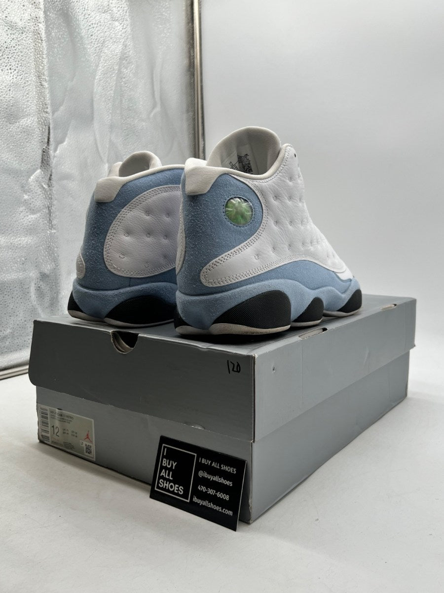 Jordan 13 Retro Blue Grey 12 (Moderately Worn Pre-Owned) - Image 5