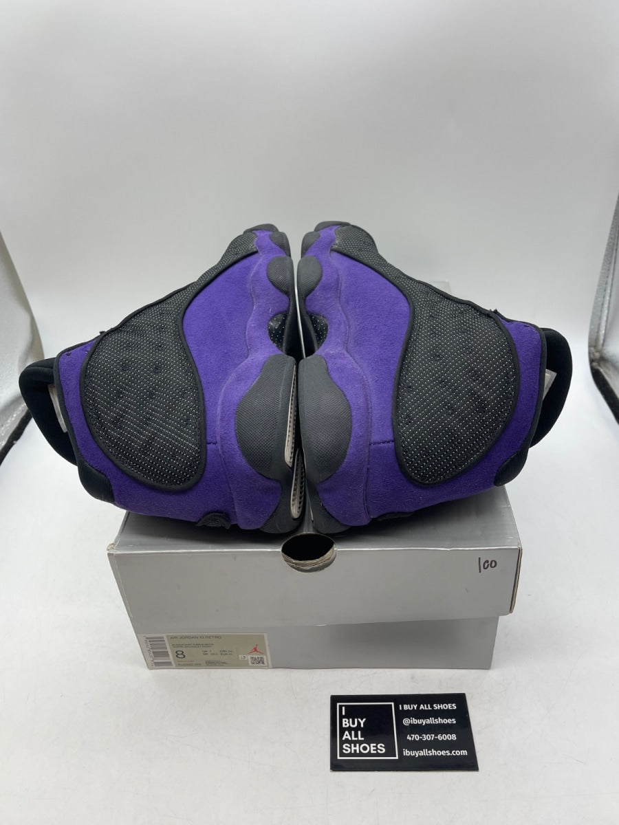 Jordan 13 Retro Court Purple 8 (Moderately Worn Pre-Owned) - Image 6