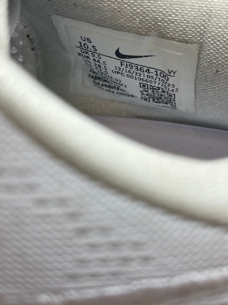 Nike Kobe 8 Protro Halo 10.5 (Moderately Worn Pre-Owned)NikeWhite/White-White - Image 8