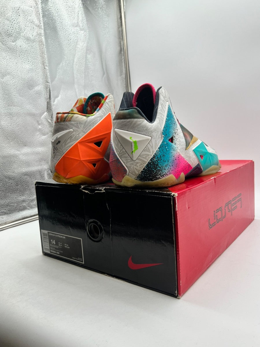 Nike LeBron 11 What the LeBron 14 (Moderately Worn Pre-Owned) - Image 4