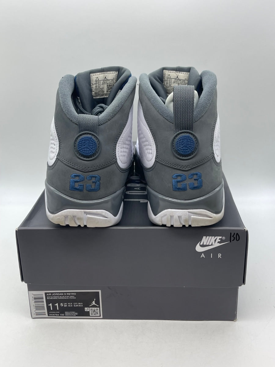 Jordan 9 Retro Flint Grey French Blue (2026) (Size 11.5) - Image 3