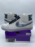 Nike SB Blazer Mid Faded Sail Black 11 (Moderately Worn Pre-Owned)NikeSail/Black - Image 1