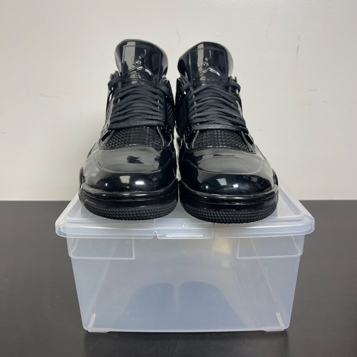 Jordan 4 Retro 11Lab4 Black 11 (Moderately Worn Pre-Owned)JordanBlack/White - Image 2