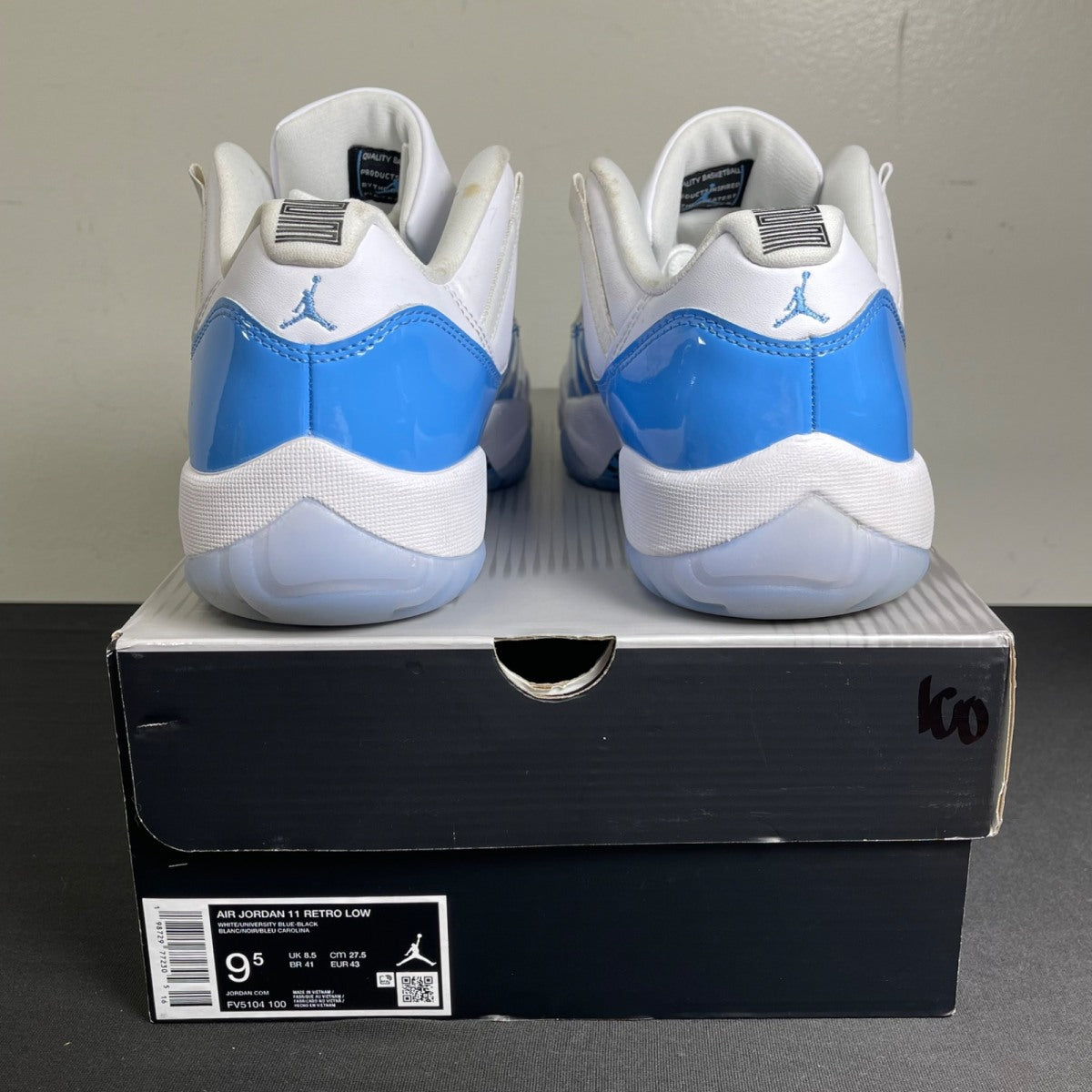 Jordan 11 Retro Low University Blue (2026) (Size 9.5) - Image 4
