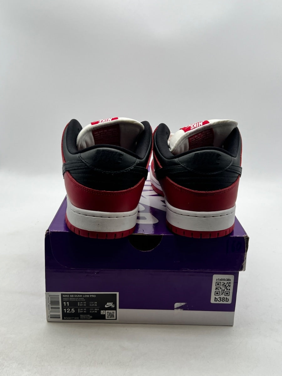Nike SB Dunk Low Pro J-Pack Chicago 11 (Moderately Worn Pre-Owned)NikeVarsity Red/Black-White - Image 3