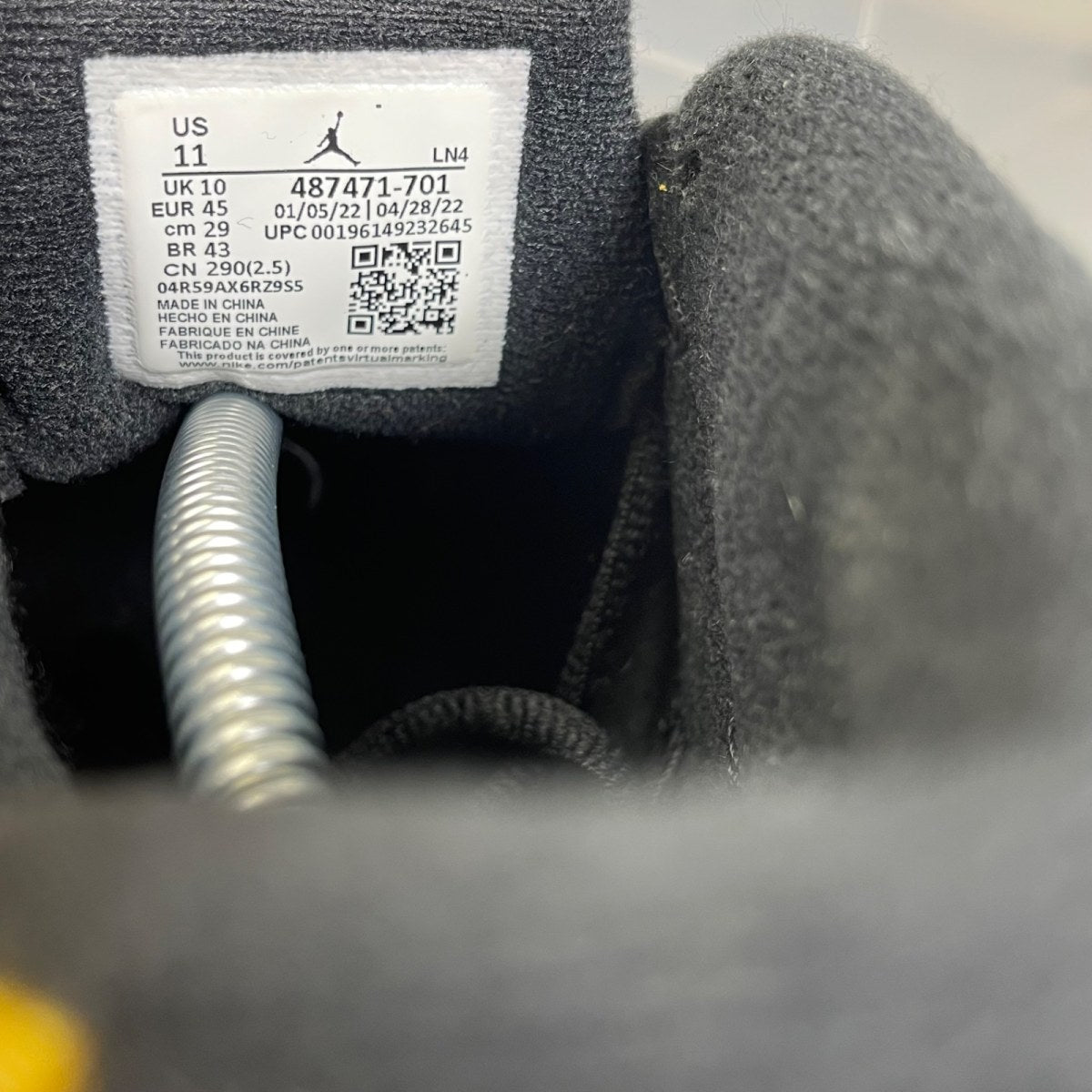 Jordan 14 Retro Light Ginger (2022) 11 (Moderately Worn Pre-Owned)JordanLight Ginger/Black/White - Image 6