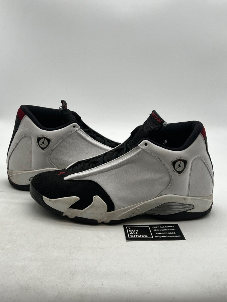 Jordan 14 Retro Black Toe (2014) 13 (Heavily Worn Pre-Owned) - Image 1