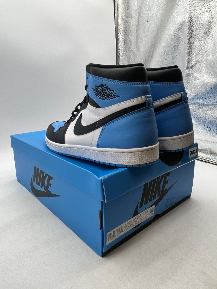 Jordan 1 Retro High OG UNC Toe 14 (Lightly Worn Pre-Owned) - Image 4