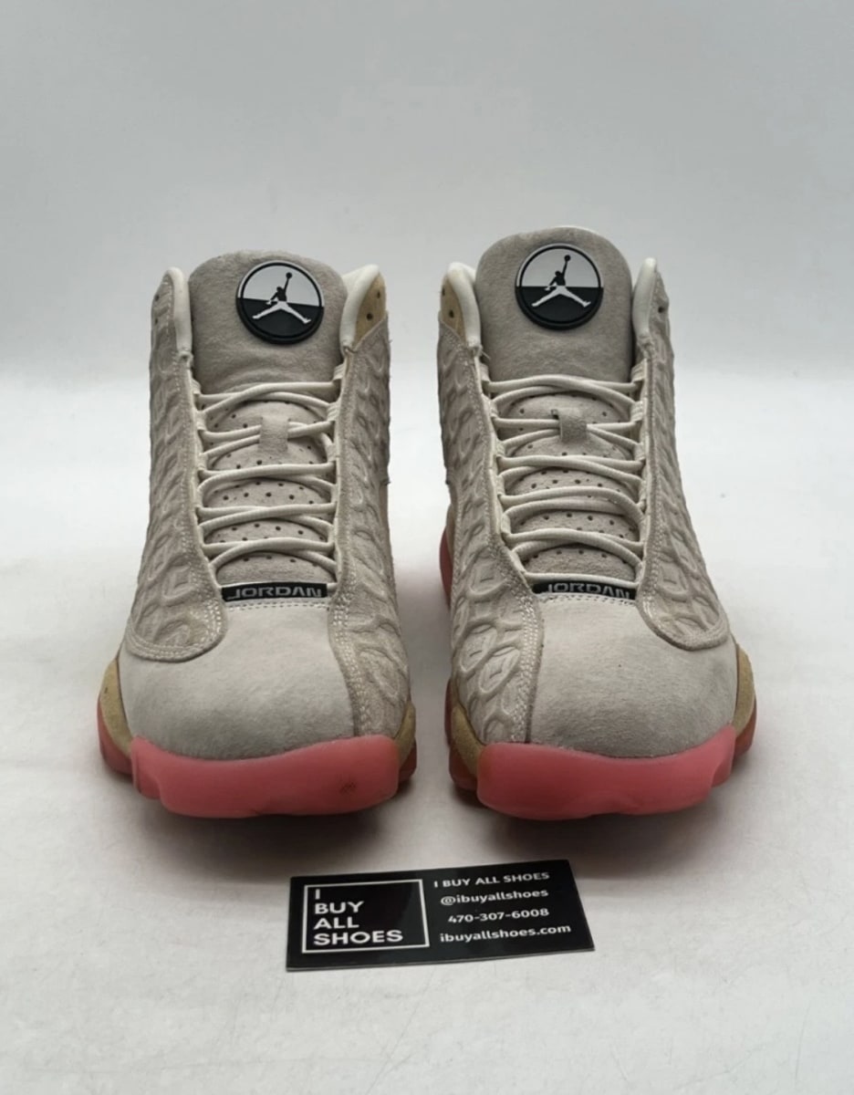Jordan 13 Retro Chinese New Year (2020) 10.5 (Moderately Worn Pre-Owned)JordanPale Ivory/Black-Digital Pink-Club Gold - Image 2