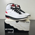 Jordan 2 Retro OG Chicago (2022) 8 (Lightly Worn Pre-Owned)JordanWhite/Varsity Red/Black - Image 1