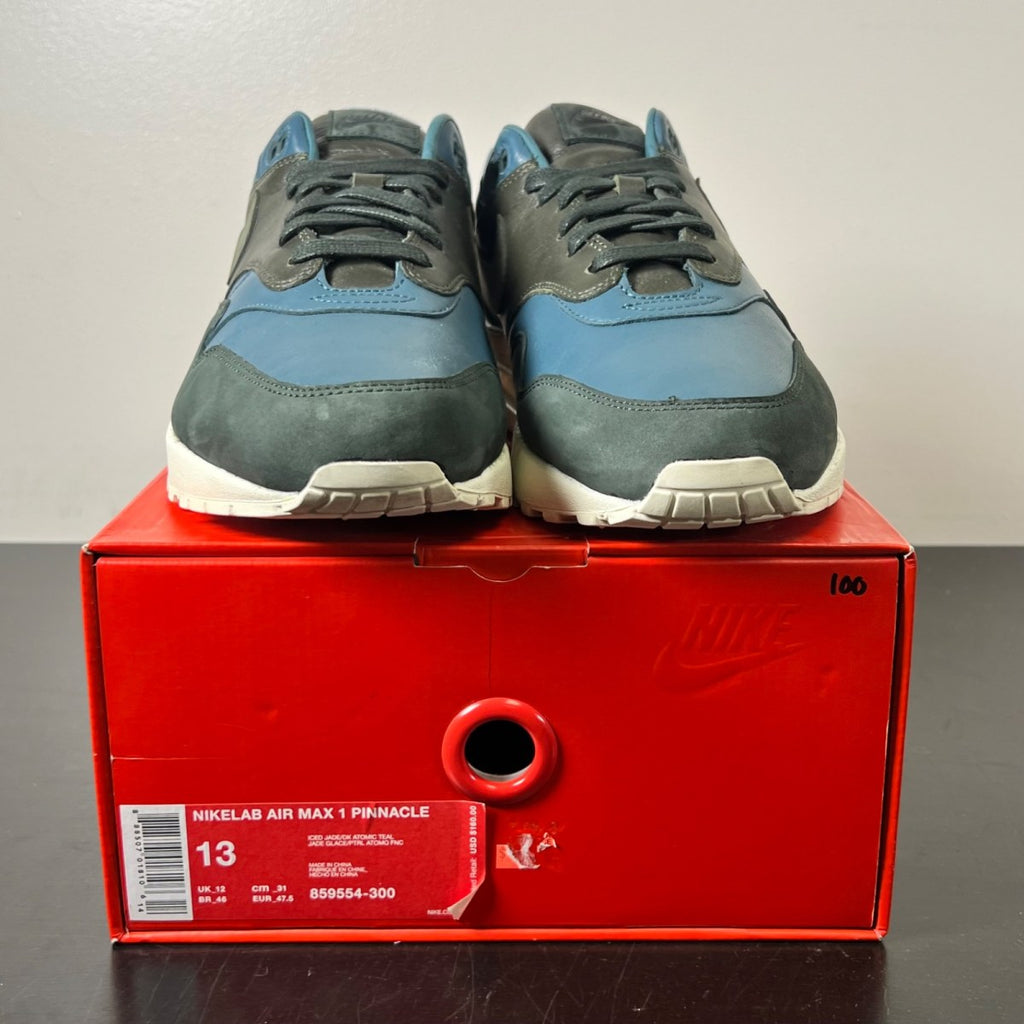 Nike Air Max 1 Pinnacle Iced Jade 13 (Lightly Worn Pre-Owned)NikeIced Jade/Cargo Khaki-Sail - Image 2