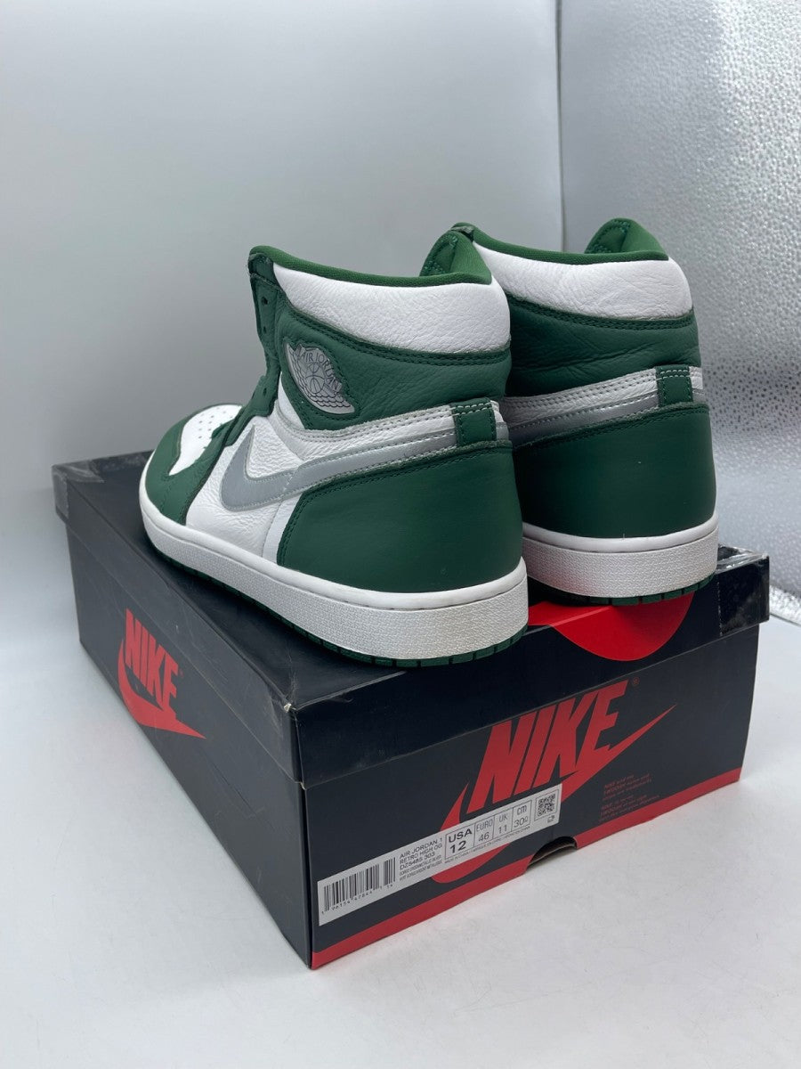 Jordan 1 Retro High OG Gorge Green 12 (Moderately Worn Pre-Owned) - Image 4