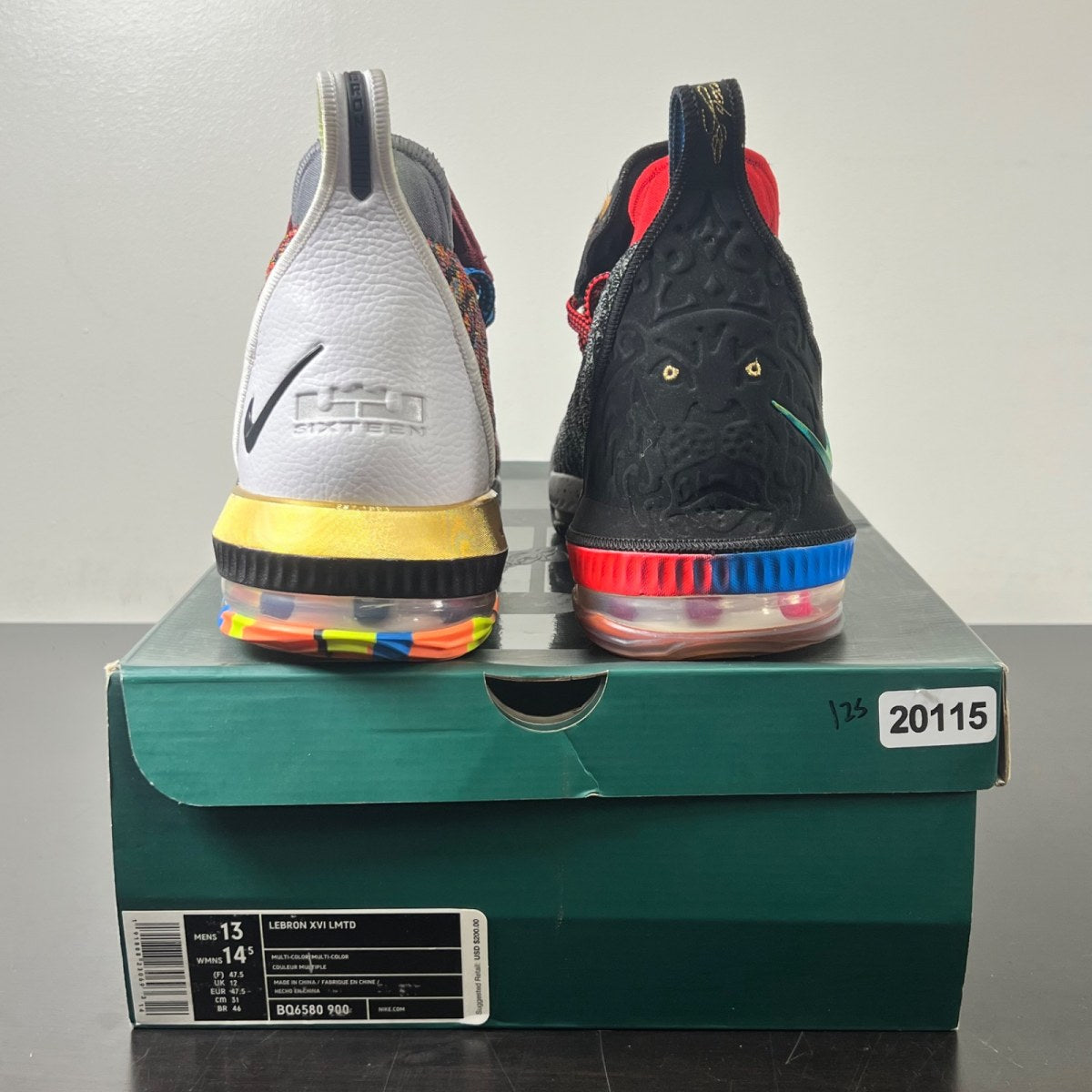 Nike LeBron 16 What The 1 Thru 5 13 (Lightly Worn Pre-Owned)NikeMulti-Color/Multi-Color - Image 5