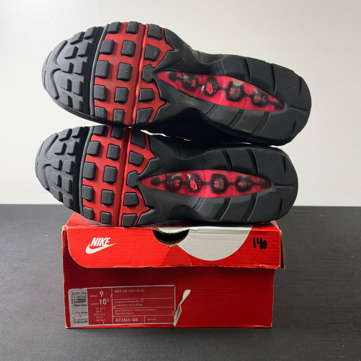 Nike Air Max 95 OG Solar Red (2018) (Size 9) - Image 6