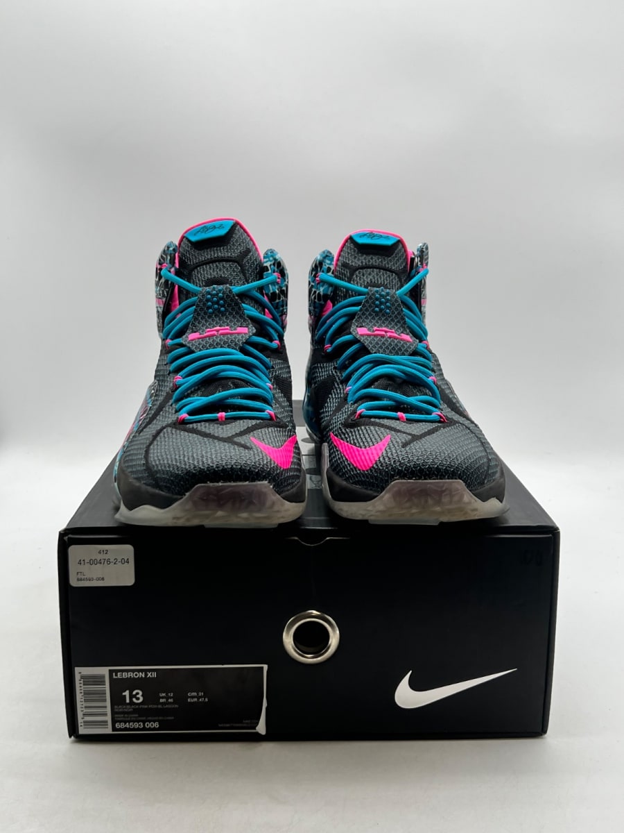 Nike LeBron 12 23 Chromosomes (Size 13) Moderately Worn - Image 2