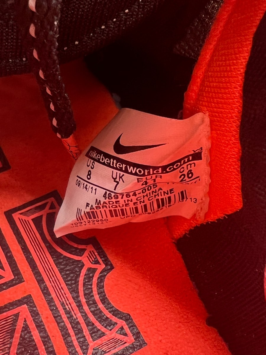Nike LeBron 9 Mango 8 (Lightly Worn Pre-Owned) - Image 6
