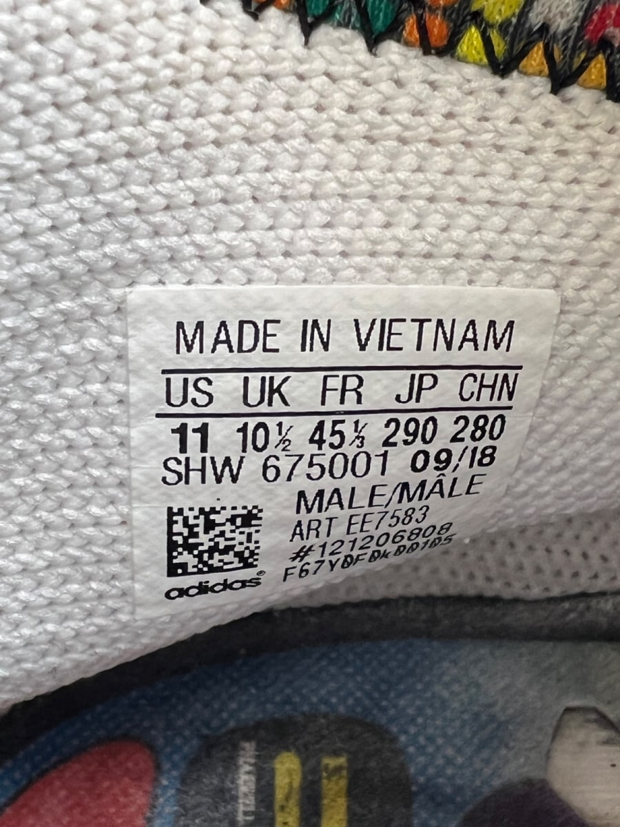 adidas NMD Hu Pharrell Inspiration Pack White (Size 11) - Image 7