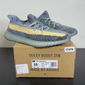 adidas Yeezy Boost 350 V2 Ash Blue 10.5 (Moderately Worn Pre-Owned)adidasAsh Blue/Ash Blue/Ash Blue - Image 1