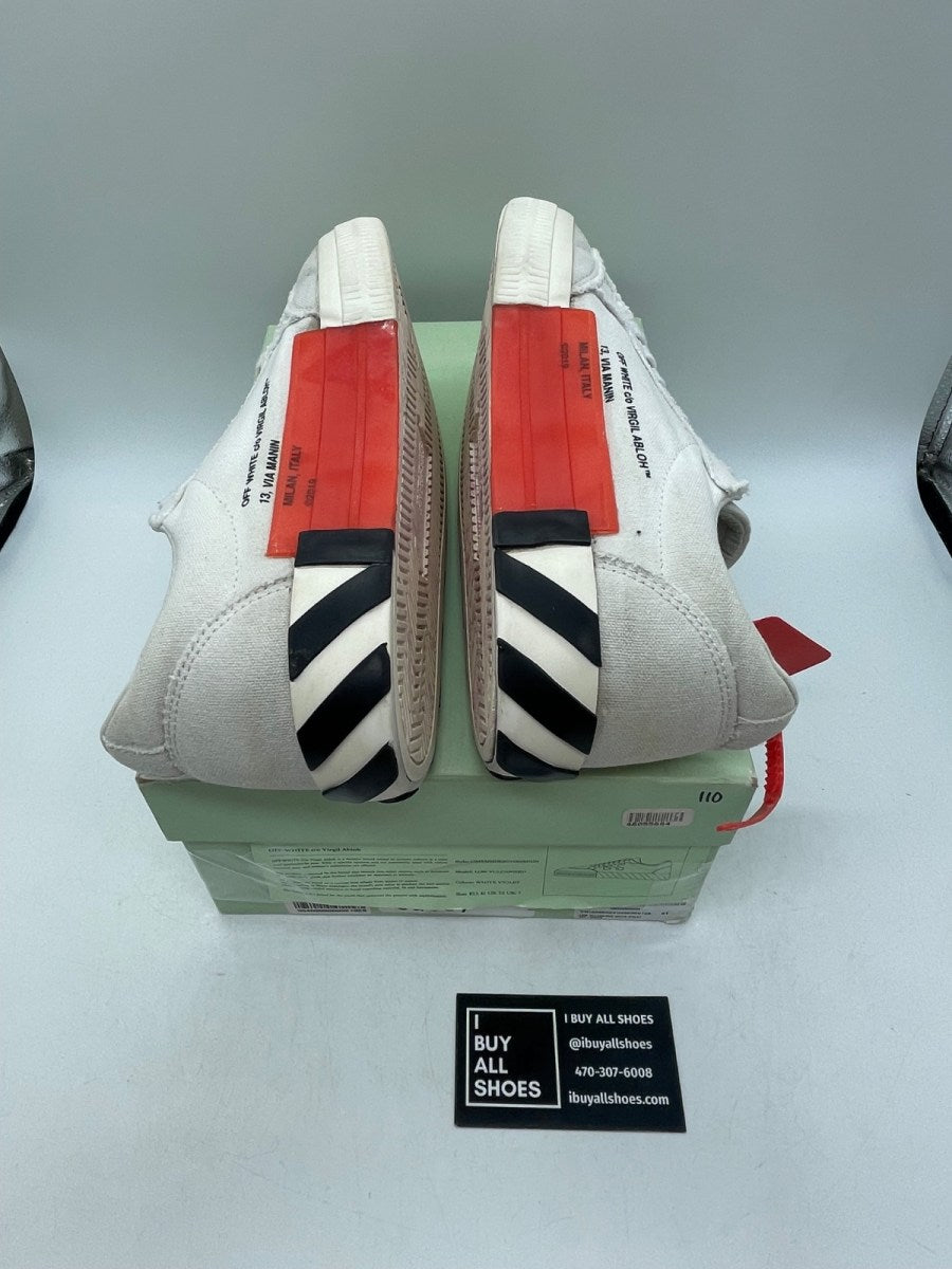 OFF-WHITE Vulc Low Black Violet SS20 41 (Moderately Worn Pre-Owned) - Image 6
