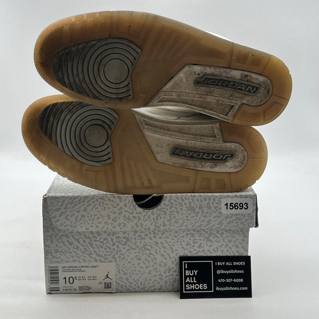 Jordan 3 Retro Craft Ivory - Image 8