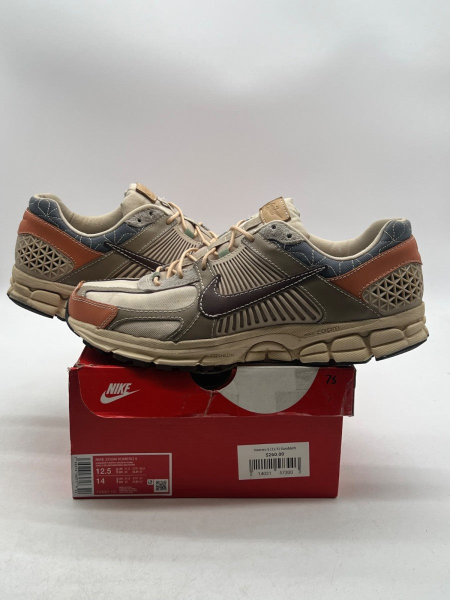 Nike Zoom Vomero 5 Sashiko 12.5 (Moderately Worn Pre-Owned)NikeSanddrift/Muslin/Khaki/Earth - Image 1