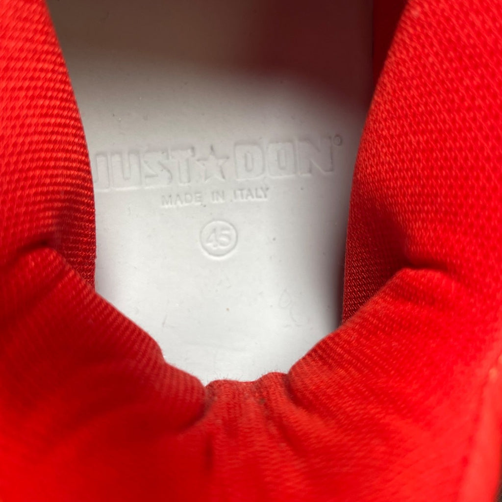 Just Don Courtside Low 'White Red' (Size 45) - Image 6
