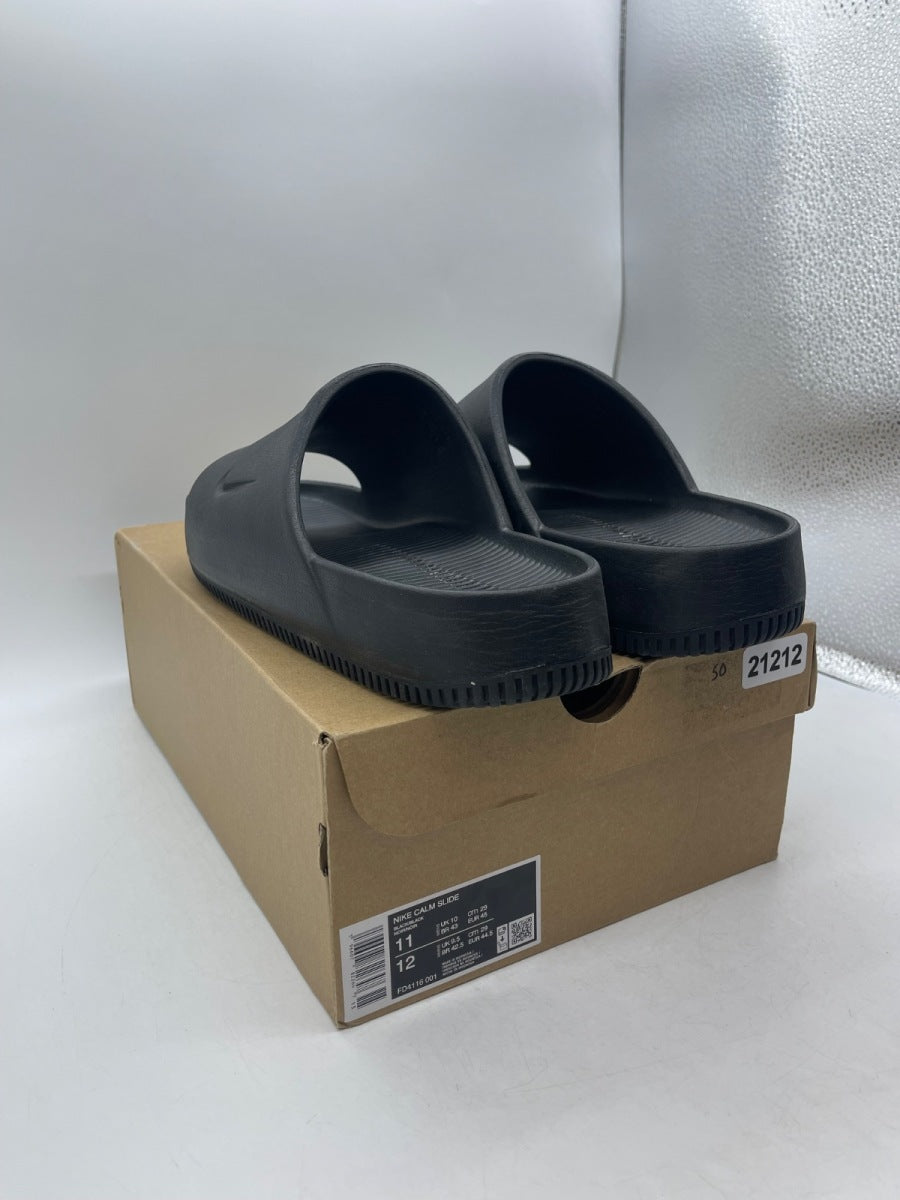 Nike Calm Slide Black 11 (Moderately Worn Pre-Owned) - Image 4