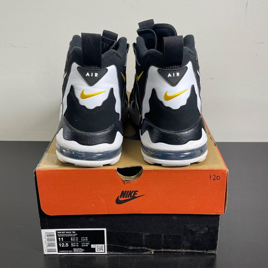 Nike Air DT Max '96 Black White (2024) 11 (Moderately Worn Pre-Owned)NikeBlack/White/Varsity Maize - Image 4
