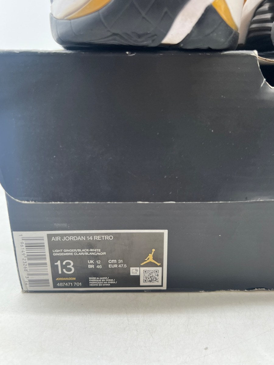 Jordan 14 Retro Light Ginger (2022) 13 (Lightly Worn Pre-Owned) - Image 6