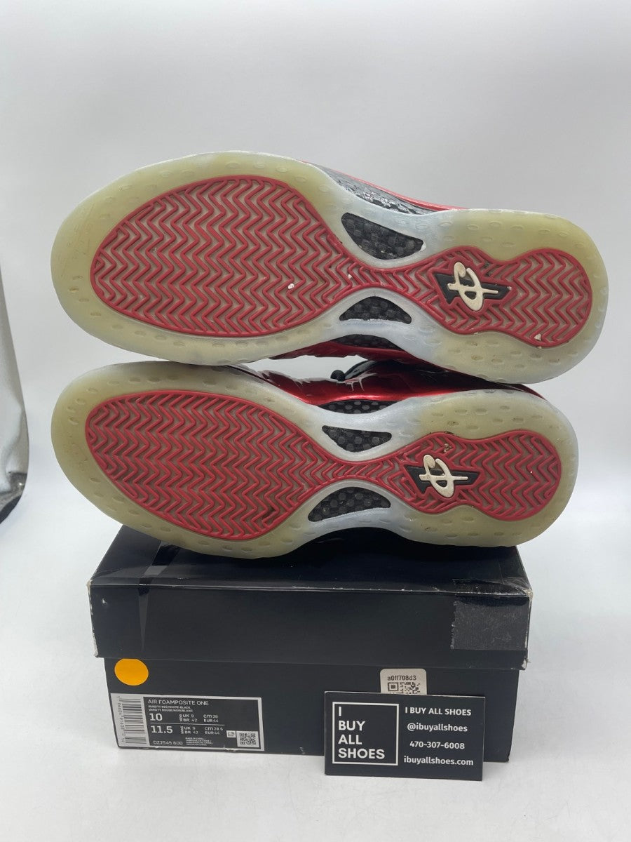 Nike Air Foamposite One Metallic Red (2023) 10 (Moderately Worn Pre-Owned) - Image 7