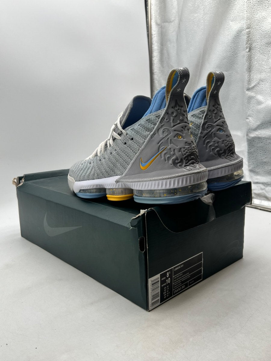 Nike LeBron 16 MPLS Lakers 8.5 (Lightly Worn Pre-Owned) - Image 6