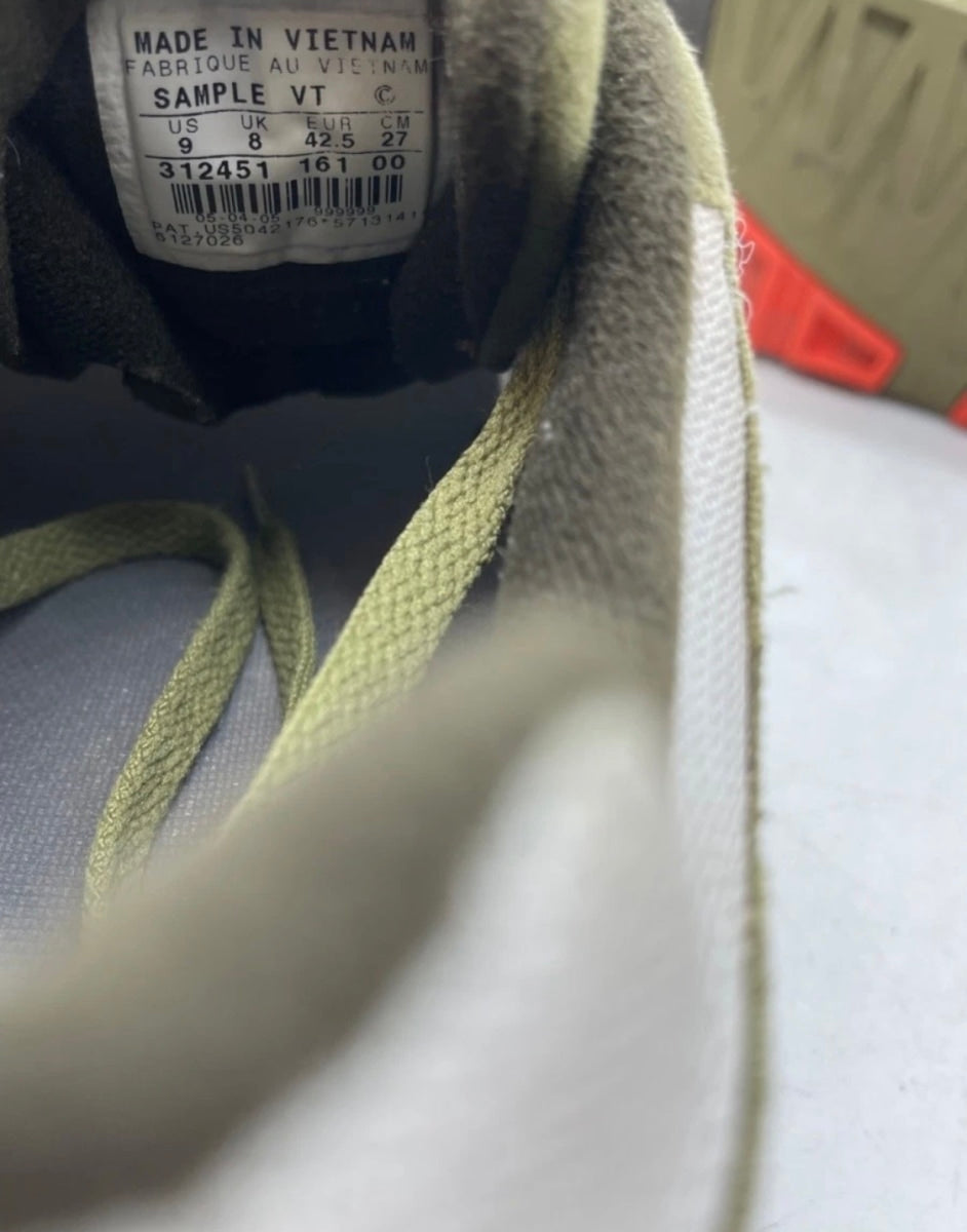 Nike Air Stab Sable Green Wild Mango 7 (Heavily Worn Pre-Owned)NikeWhite/Wild Mango-Pilgrim-Sable Green - Image 6