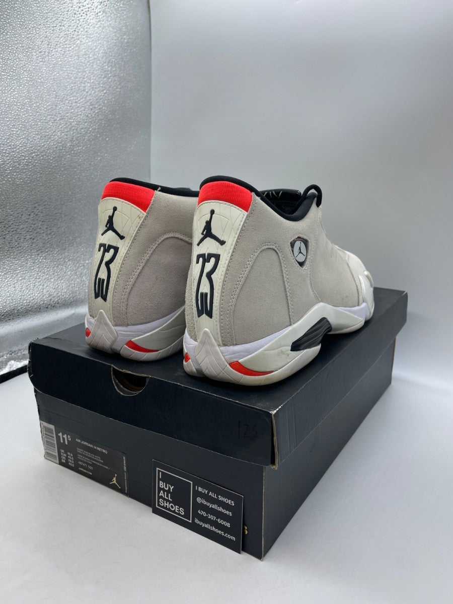 Jordan 14 Retro Desert Sand 11.5 (Heavily Worn Pre-Owned) - Image 5
