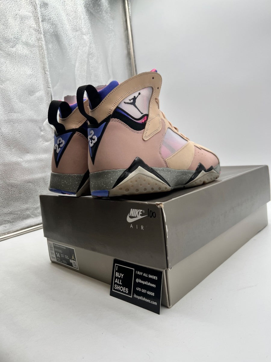 Jordan 7 Retro SE Sapphire 14 (Lightly Worn Pre-Owned) - Image 5