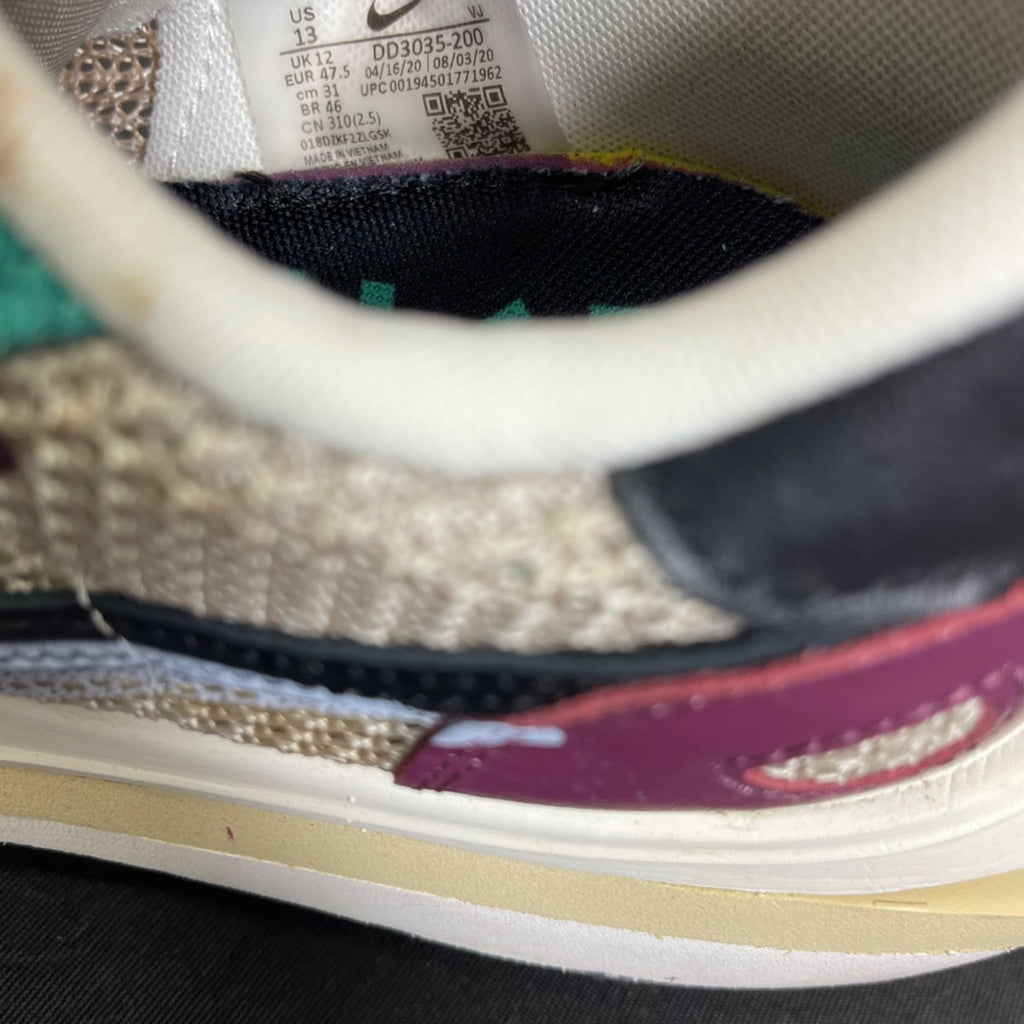 Nike Vaporwaffle sacai Villain Red Neptune Green (Size 13) - Image 6