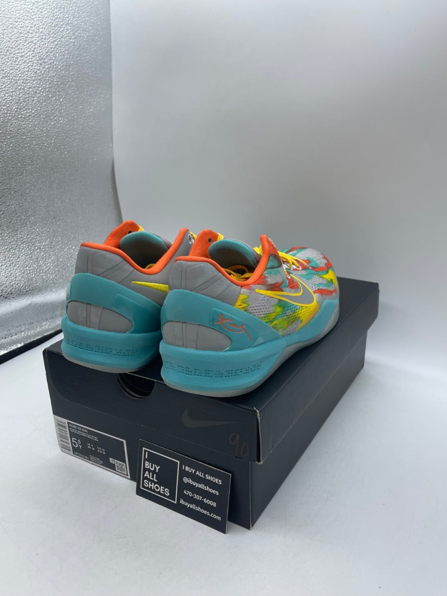 Nike Kobe 8 Protro Venice Beach (2024) (GS) 5.5Y (Moderately Worn Pre-Owned) - Image 5