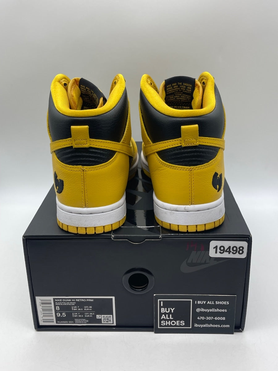 Nike Dunk High Wu-Tang (2024) 8 (Moderately Worn Pre-Owned) - Image 3